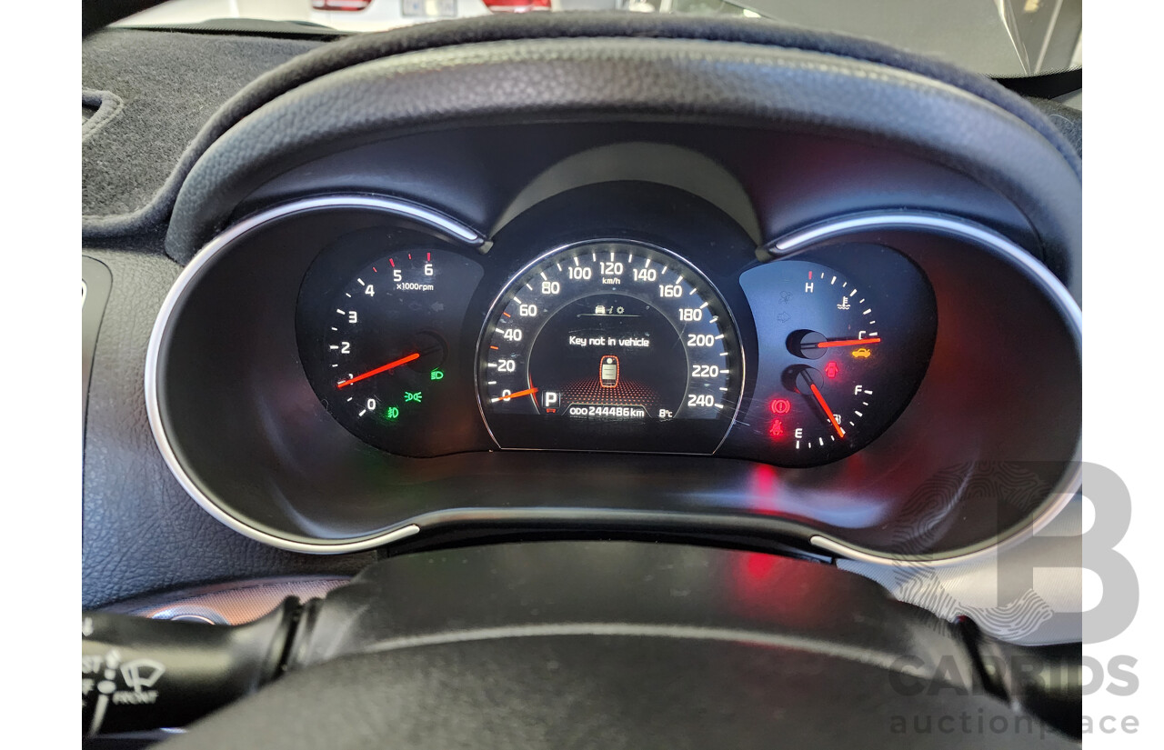 12/2014 Kia Sorento Platinum (4x4) XM MY14 4d Wagon Grey 2.2L