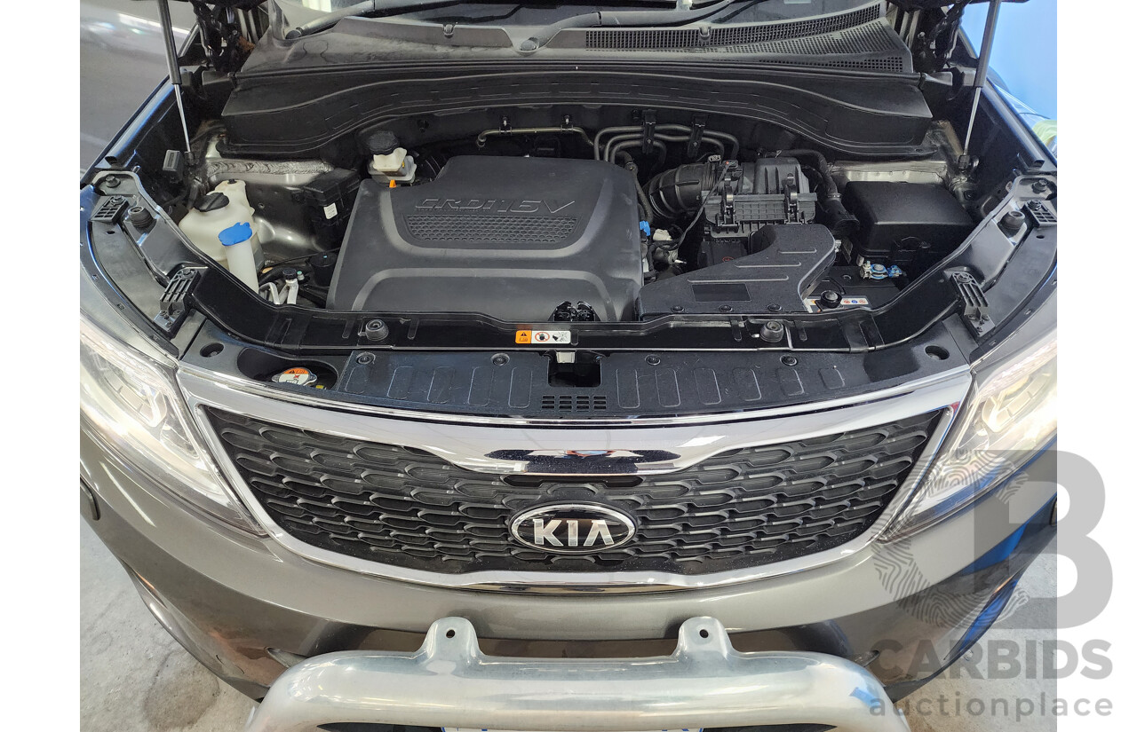 12/2014 Kia Sorento Platinum (4x4) XM MY14 4d Wagon Grey 2.2L