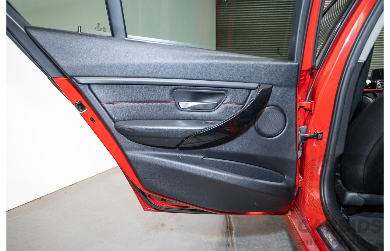 7/2013 BMW 320i Sport LINE F30 4d Sedan Melbourne Red Metallic Turbo 2.0L