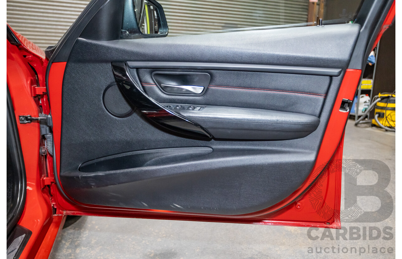 7/2013 BMW 320i Sport LINE F30 4d Sedan Melbourne Red Metallic Turbo 2.0L