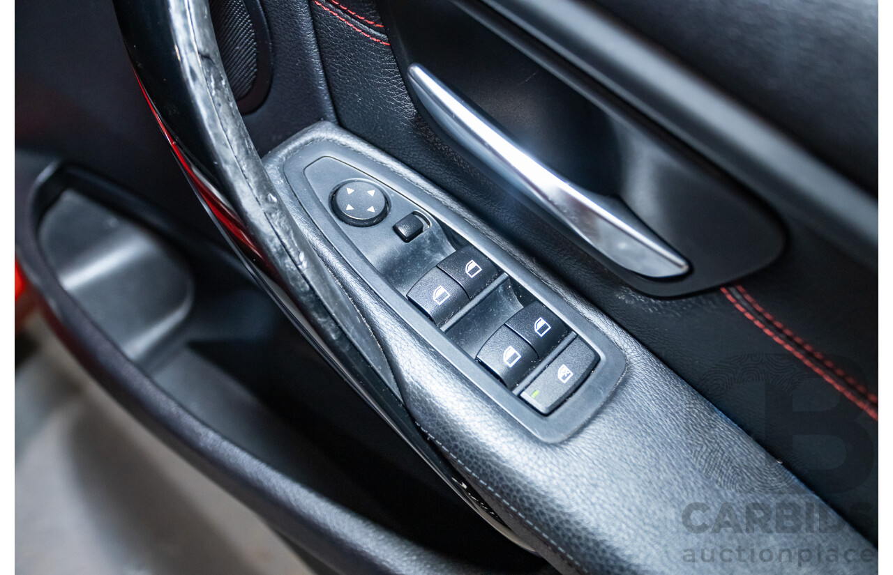 7/2013 BMW 320i Sport LINE F30 4d Sedan Melbourne Red Metallic Turbo 2.0L