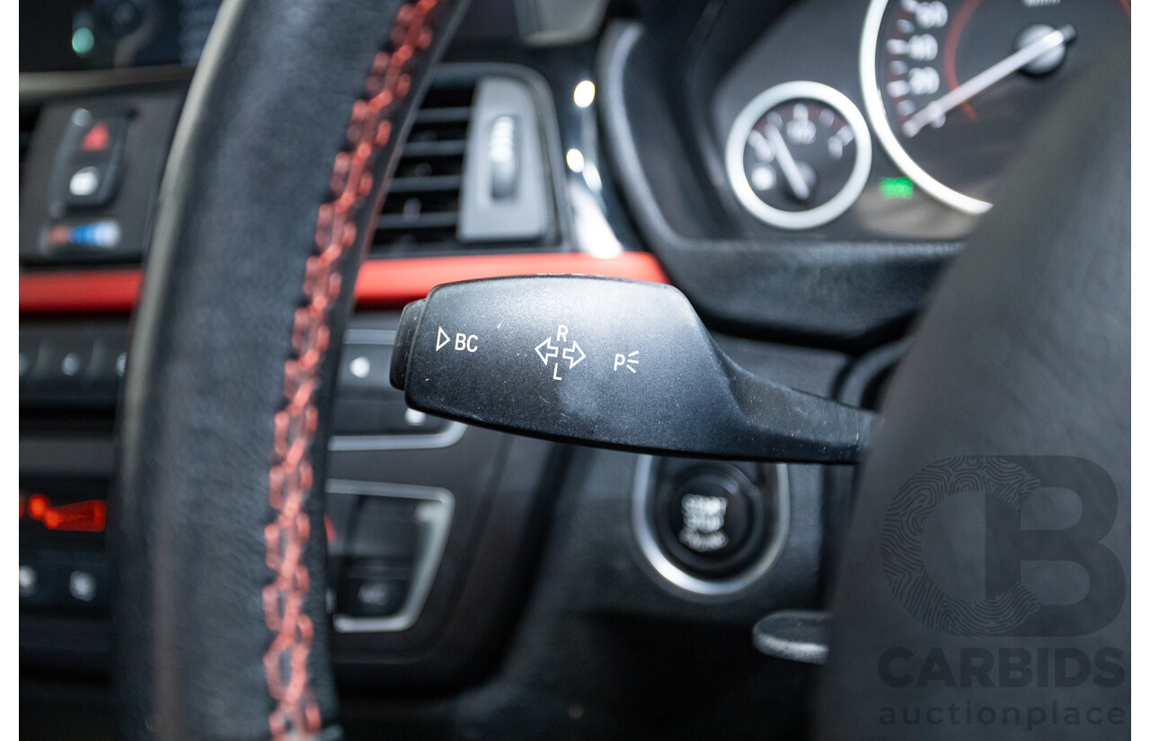 7/2013 BMW 320i Sport LINE F30 4d Sedan Melbourne Red Metallic Turbo 2.0L