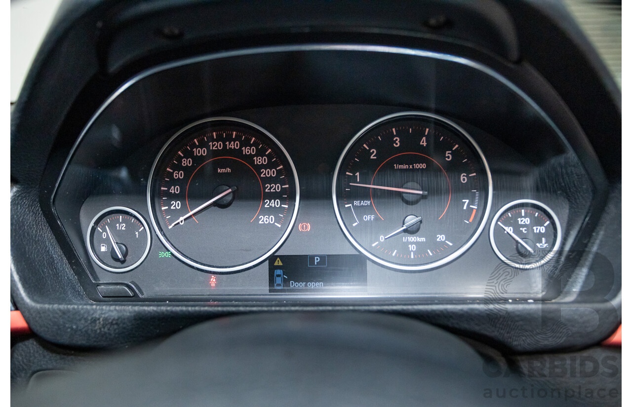 7/2013 BMW 320i Sport LINE F30 4d Sedan Melbourne Red Metallic Turbo 2.0L