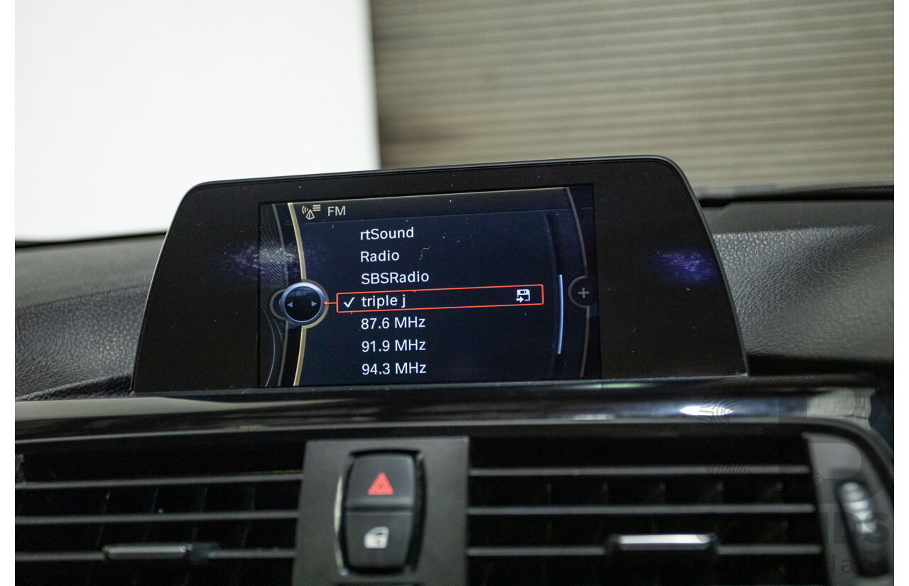 7/2013 BMW 320i Sport LINE F30 4d Sedan Melbourne Red Metallic Turbo 2.0L