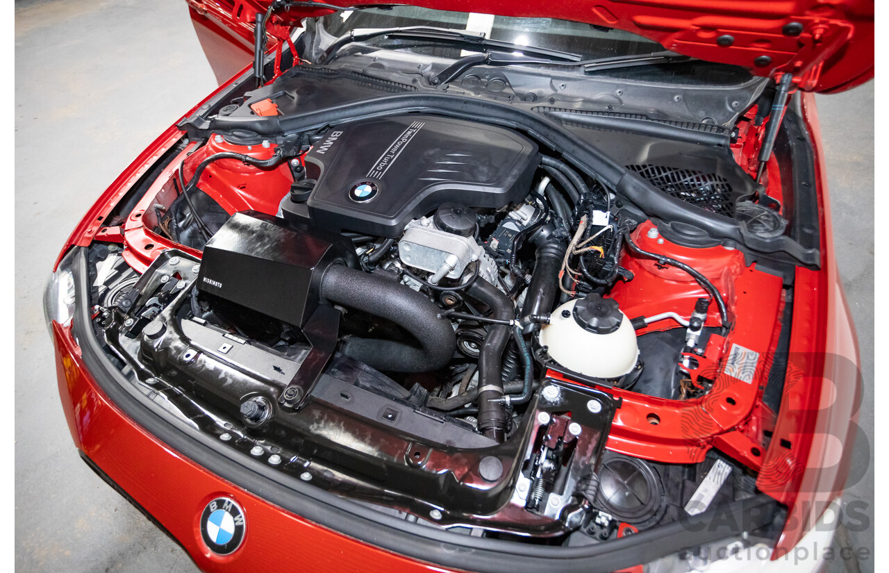 7/2013 BMW 320i Sport LINE F30 4d Sedan Melbourne Red Metallic Turbo 2.0L