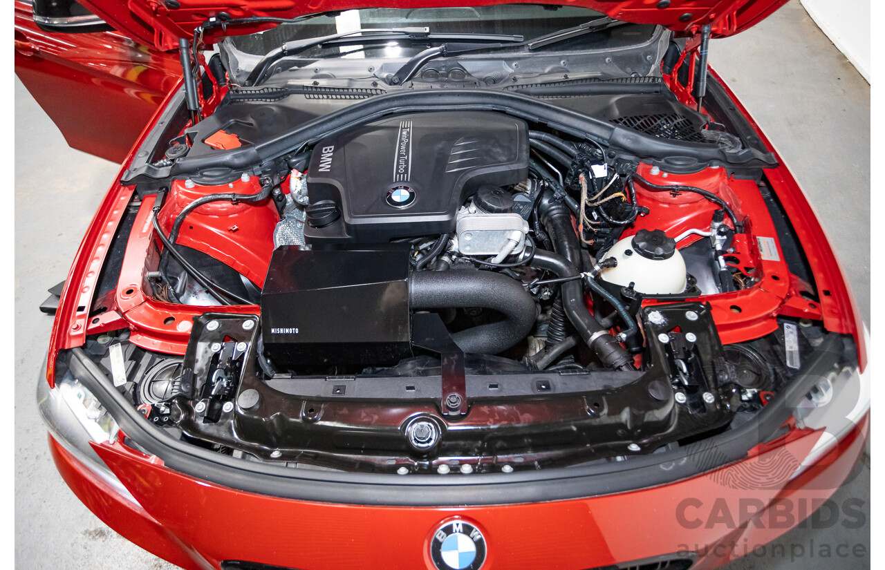 7/2013 BMW 320i Sport LINE F30 4d Sedan Melbourne Red Metallic Turbo 2.0L