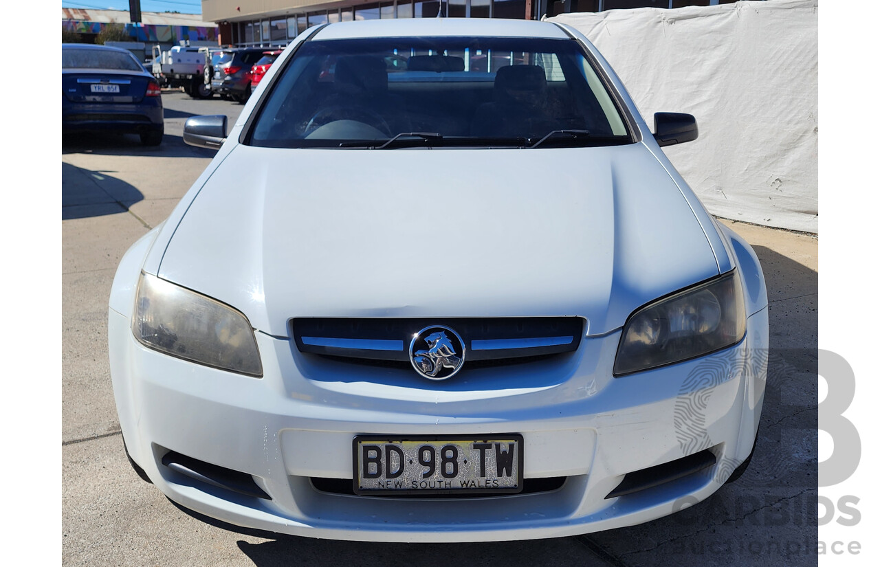 12/2009 Holden Commodore Omega VE MY09.5 Utility White 3.6L