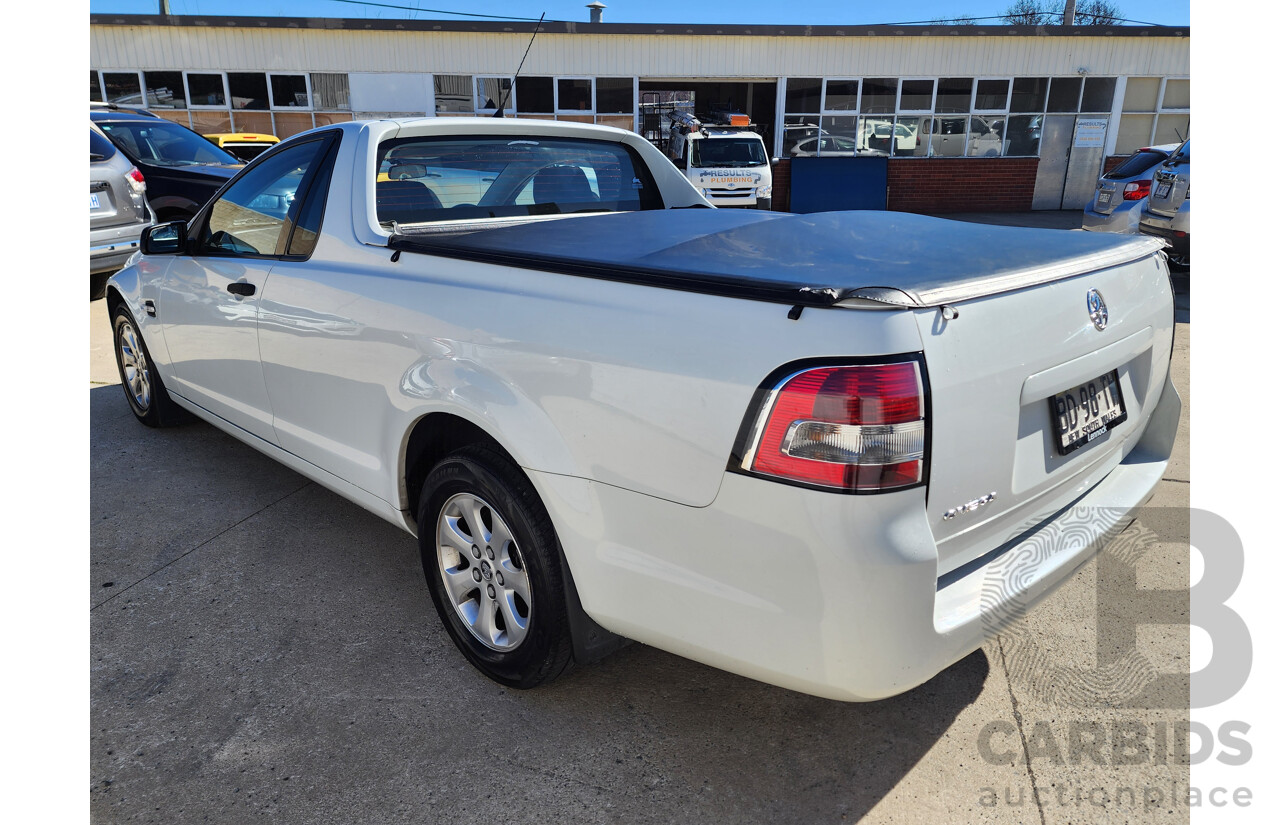 12/2009 Holden Commodore Omega VE MY09.5 Utility White 3.6L