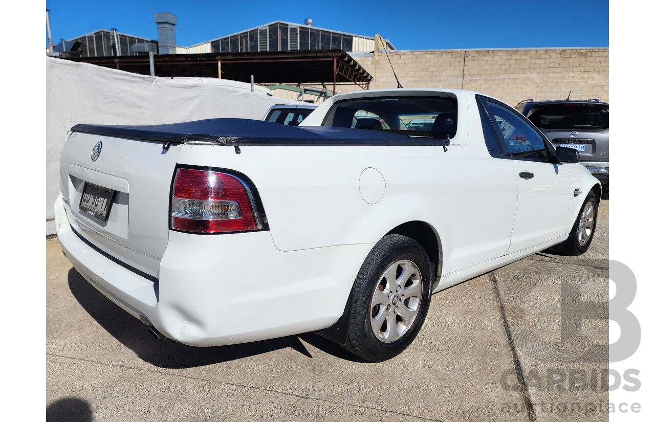 12/2009 Holden Commodore Omega VE MY09.5 Utility White 3.6L