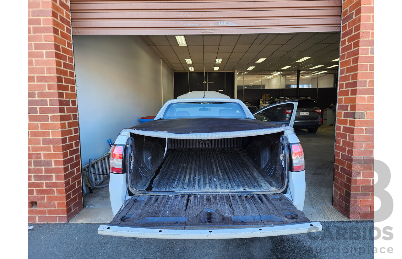 12/2009 Holden Commodore Omega VE MY09.5 Utility White 3.6L