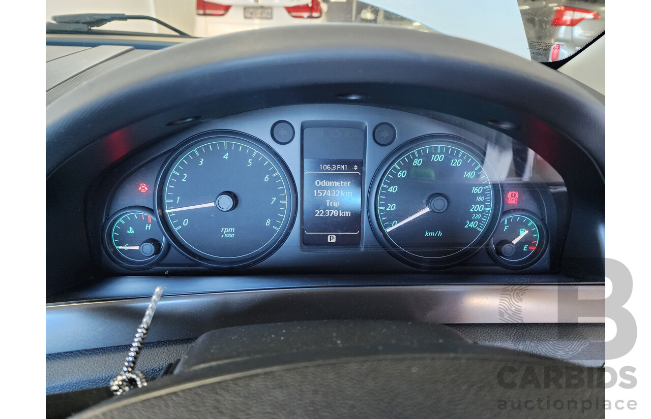 12/2009 Holden Commodore Omega VE MY09.5 Utility White 3.6L