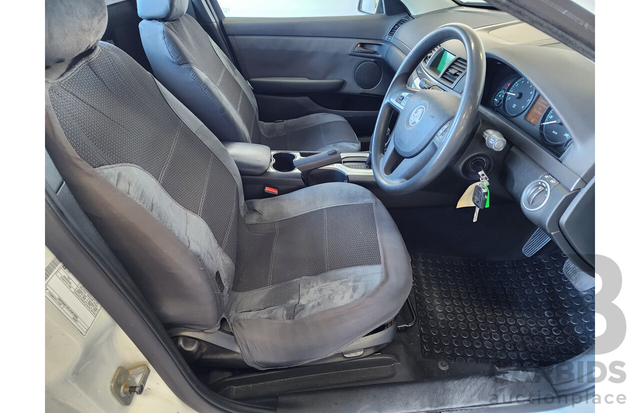 12/2009 Holden Commodore Omega VE MY09.5 Utility White 3.6L