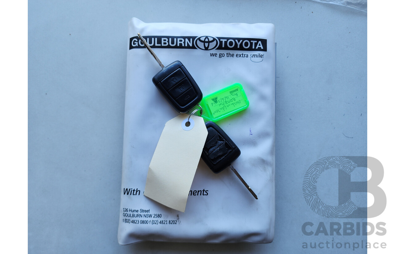 12/2009 Holden Commodore Omega VE MY09.5 Utility White 3.6L