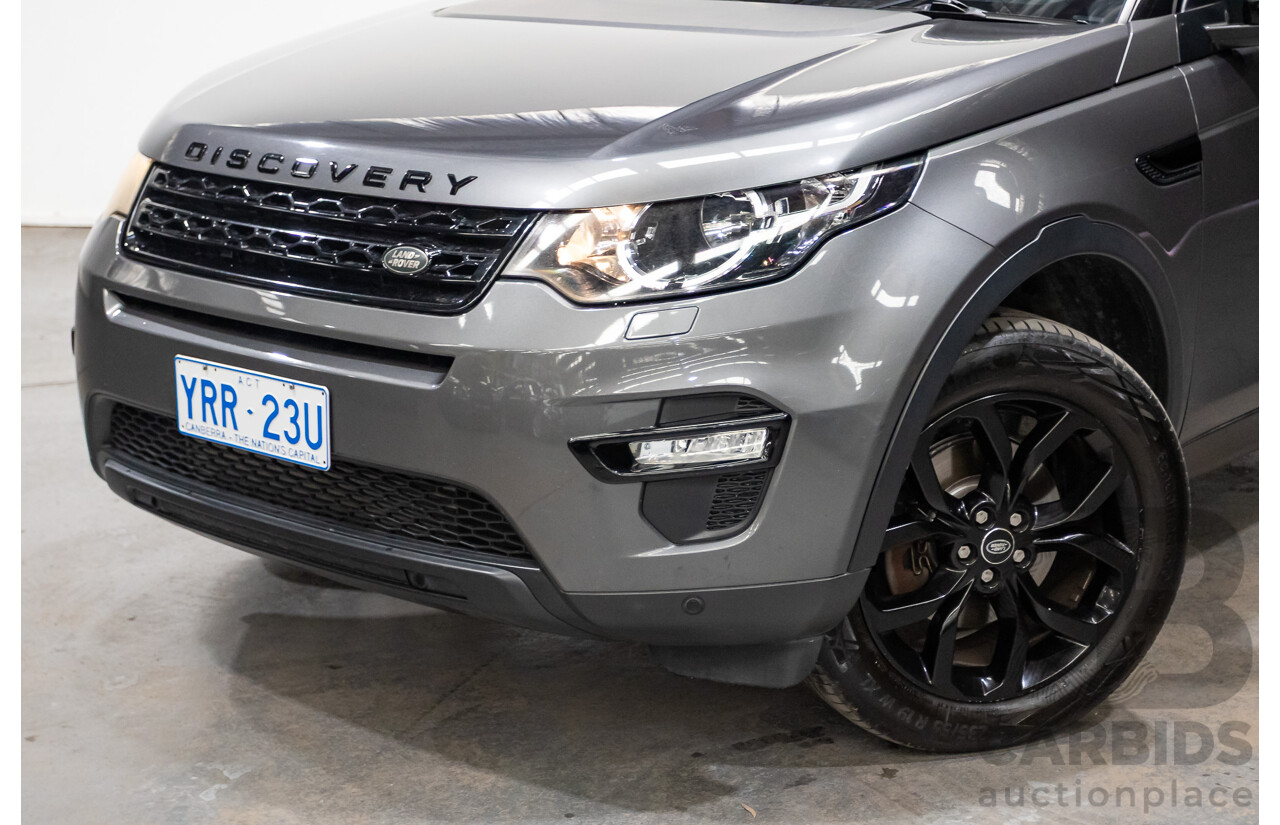 08/2016 Land Rover Discovery Sport TD4 SE (AWD) LC MY16 4d Wagon Corris Grey Metallic Turbo Diesel 2.2L - 7 Seater