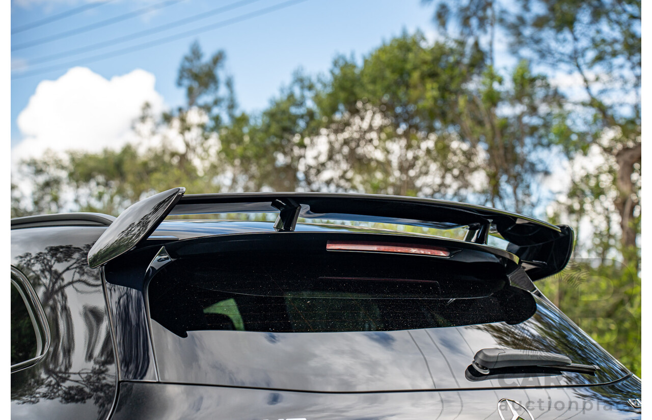 12/2020 Mercedes Benz GLA45 S AMG 4Matic+ (AWD) H247 MY21 4d Hatchback Cosmos Black Metallic Turbo 2.0L