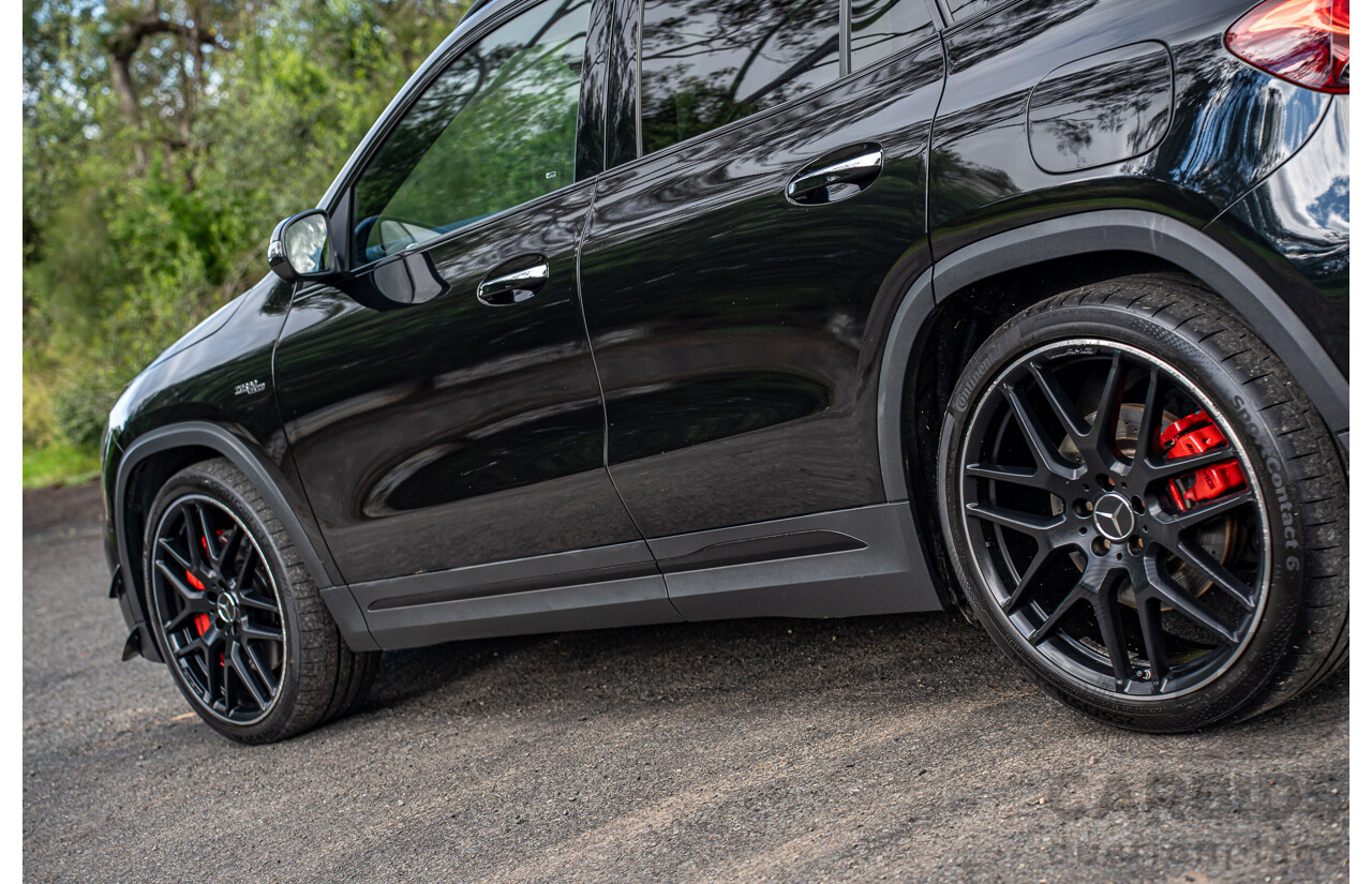 12/2020 Mercedes Benz GLA45 S AMG 4Matic+ (AWD) H247 MY21 4d Hatchback Cosmos Black Metallic Turbo 2.0L