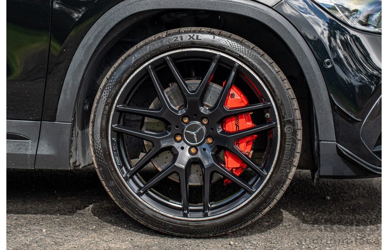 12/2020 Mercedes Benz GLA45 S AMG 4Matic+ (AWD) H247 MY21 4d Hatchback Cosmos Black Metallic Turbo 2.0L