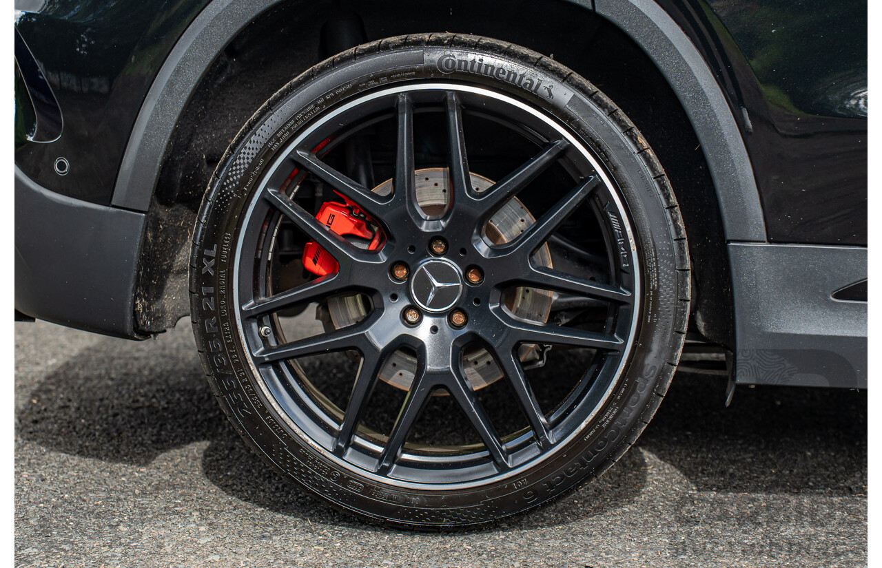 12/2020 Mercedes Benz GLA45 S AMG 4Matic+ (AWD) H247 MY21 4d Hatchback Cosmos Black Metallic Turbo 2.0L