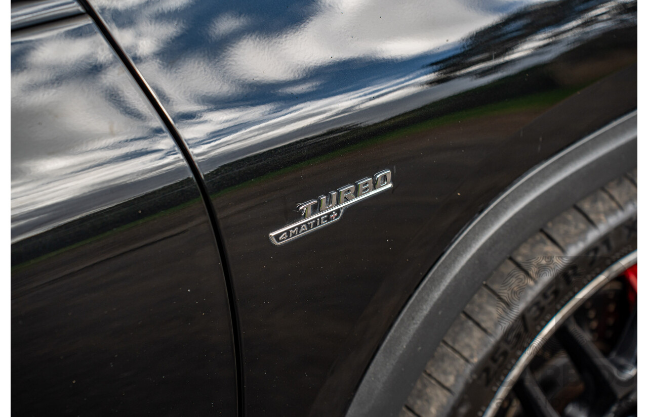 12/2020 Mercedes Benz GLA45 S AMG 4Matic+ (AWD) H247 MY21 4d Hatchback Cosmos Black Metallic Turbo 2.0L