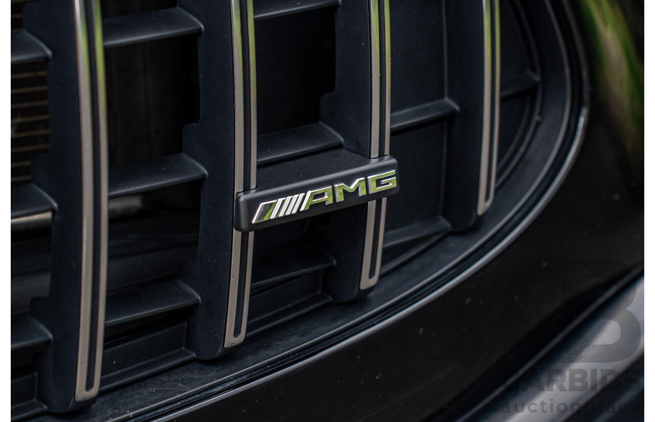 12/2020 Mercedes Benz GLA45 S AMG 4Matic+ (AWD) H247 MY21 4d Hatchback Cosmos Black Metallic Turbo 2.0L