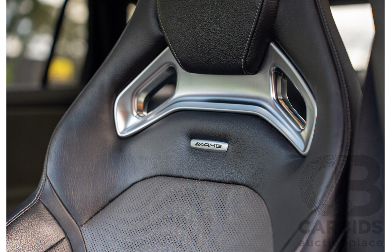 12/2020 Mercedes Benz GLA45 S AMG 4Matic+ (AWD) H247 MY21 4d Hatchback Cosmos Black Metallic Turbo 2.0L