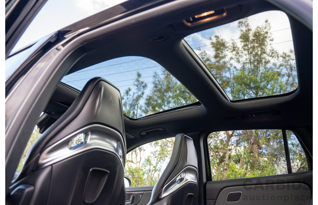 12/2020 Mercedes Benz GLA45 S AMG 4Matic+ (AWD) H247 MY21 4d Hatchback Cosmos Black Metallic Turbo 2.0L