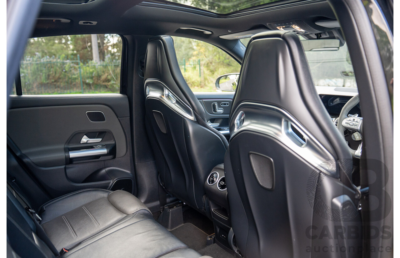 12/2020 Mercedes Benz GLA45 S AMG 4Matic+ (AWD) H247 MY21 4d Hatchback Cosmos Black Metallic Turbo 2.0L