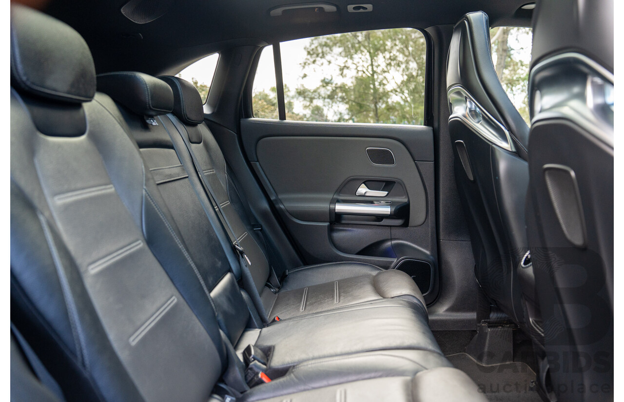 12/2020 Mercedes Benz GLA45 S AMG 4Matic+ (AWD) H247 MY21 4d Hatchback Cosmos Black Metallic Turbo 2.0L