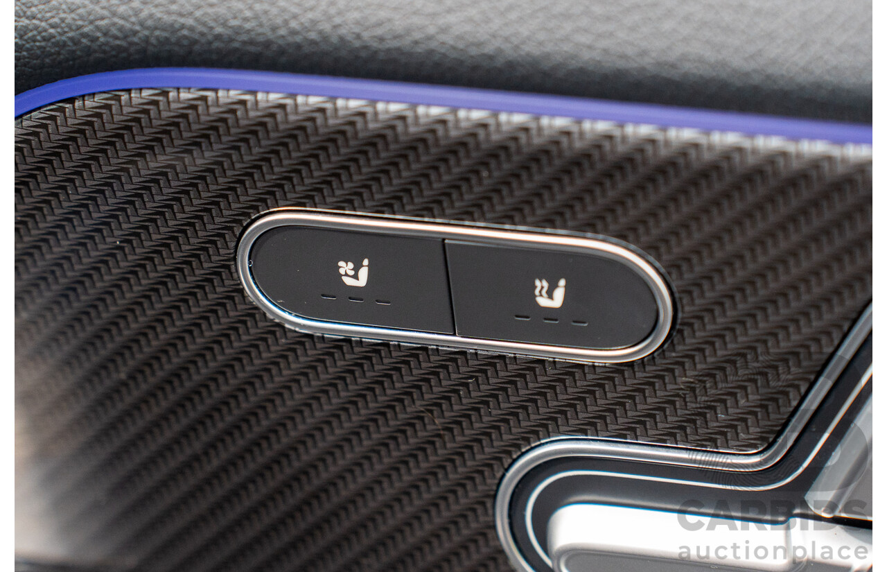 12/2020 Mercedes Benz GLA45 S AMG 4Matic+ (AWD) H247 MY21 4d Hatchback Cosmos Black Metallic Turbo 2.0L