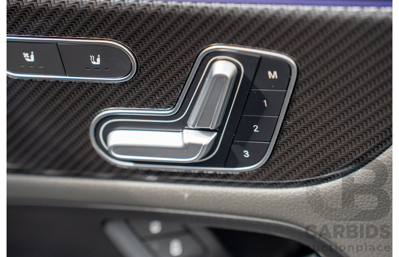 12/2020 Mercedes Benz GLA45 S AMG 4Matic+ (AWD) H247 MY21 4d Hatchback Cosmos Black Metallic Turbo 2.0L