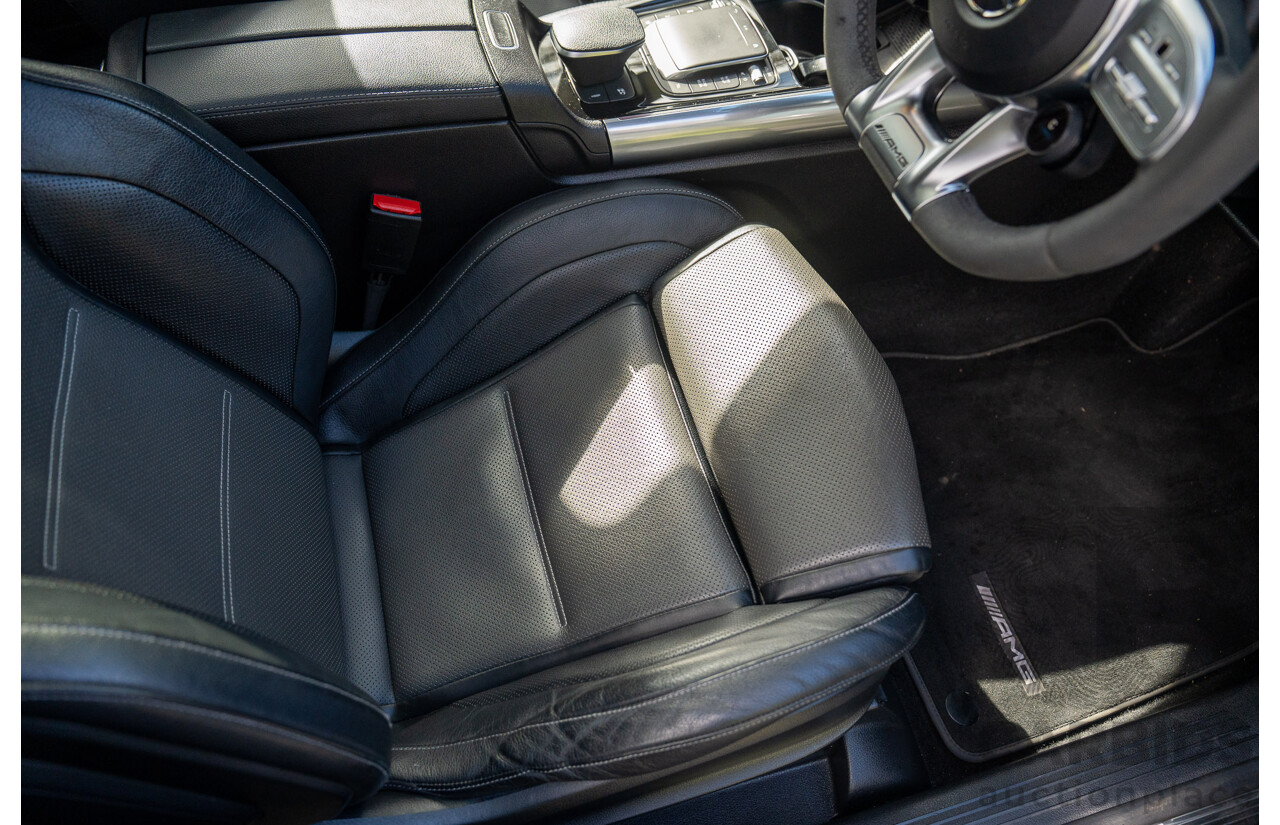 12/2020 Mercedes Benz GLA45 S AMG 4Matic+ (AWD) H247 MY21 4d Hatchback Cosmos Black Metallic Turbo 2.0L