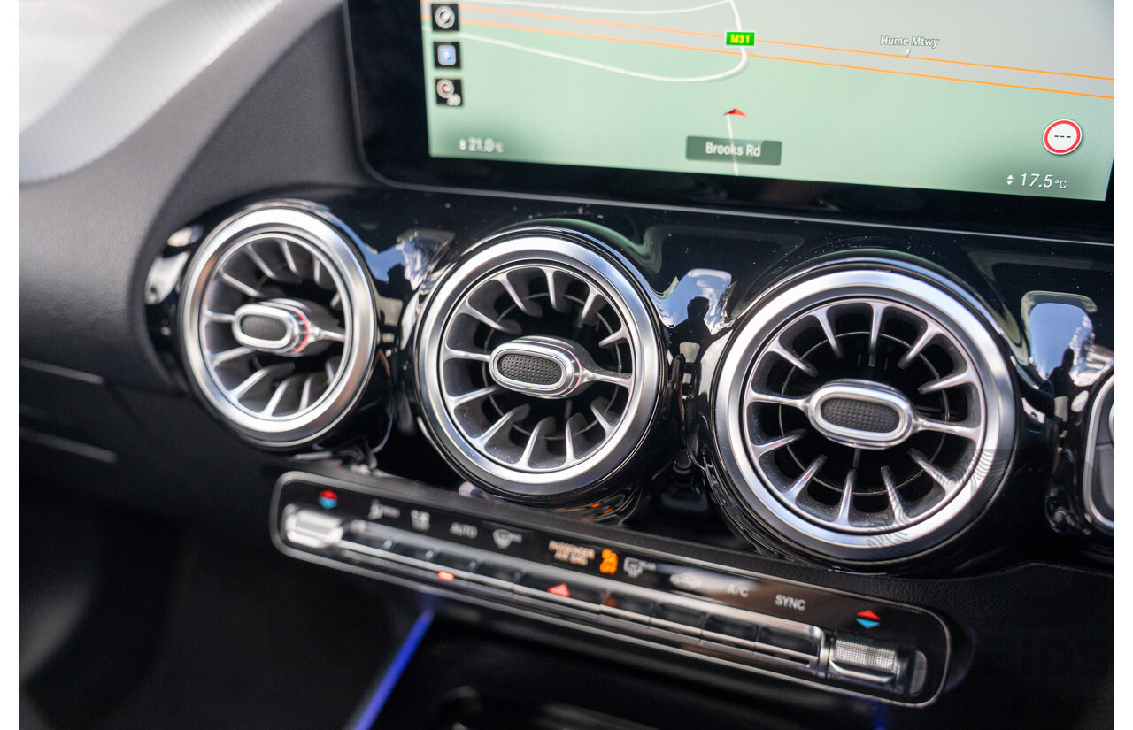 12/2020 Mercedes Benz GLA45 S AMG 4Matic+ (AWD) H247 MY21 4d Hatchback Cosmos Black Metallic Turbo 2.0L