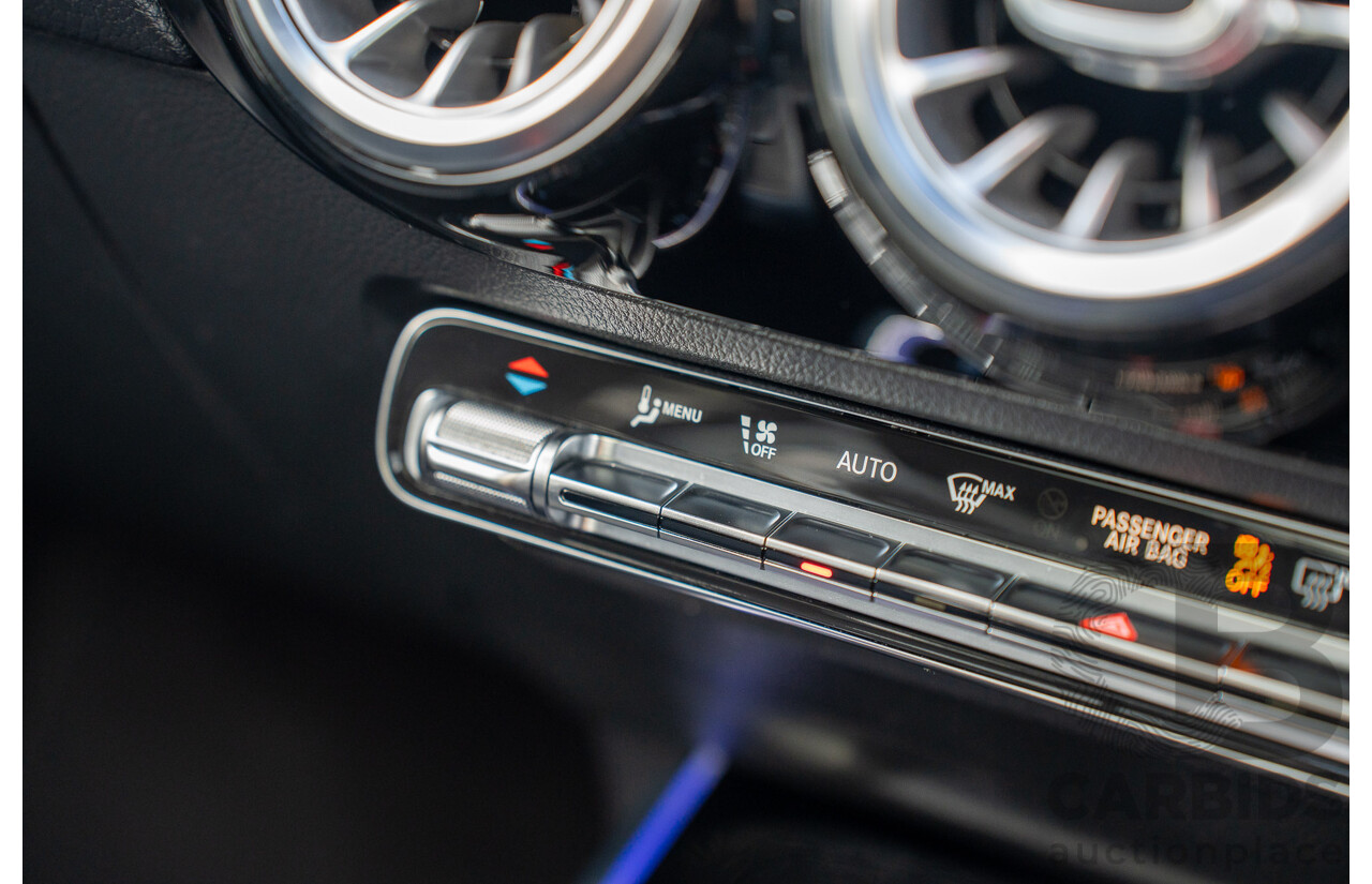 12/2020 Mercedes Benz GLA45 S AMG 4Matic+ (AWD) H247 MY21 4d Hatchback Cosmos Black Metallic Turbo 2.0L