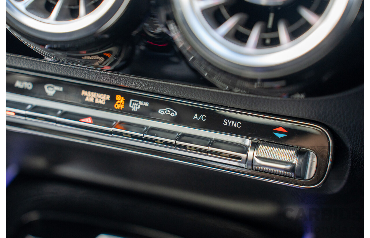 12/2020 Mercedes Benz GLA45 S AMG 4Matic+ (AWD) H247 MY21 4d Hatchback Cosmos Black Metallic Turbo 2.0L