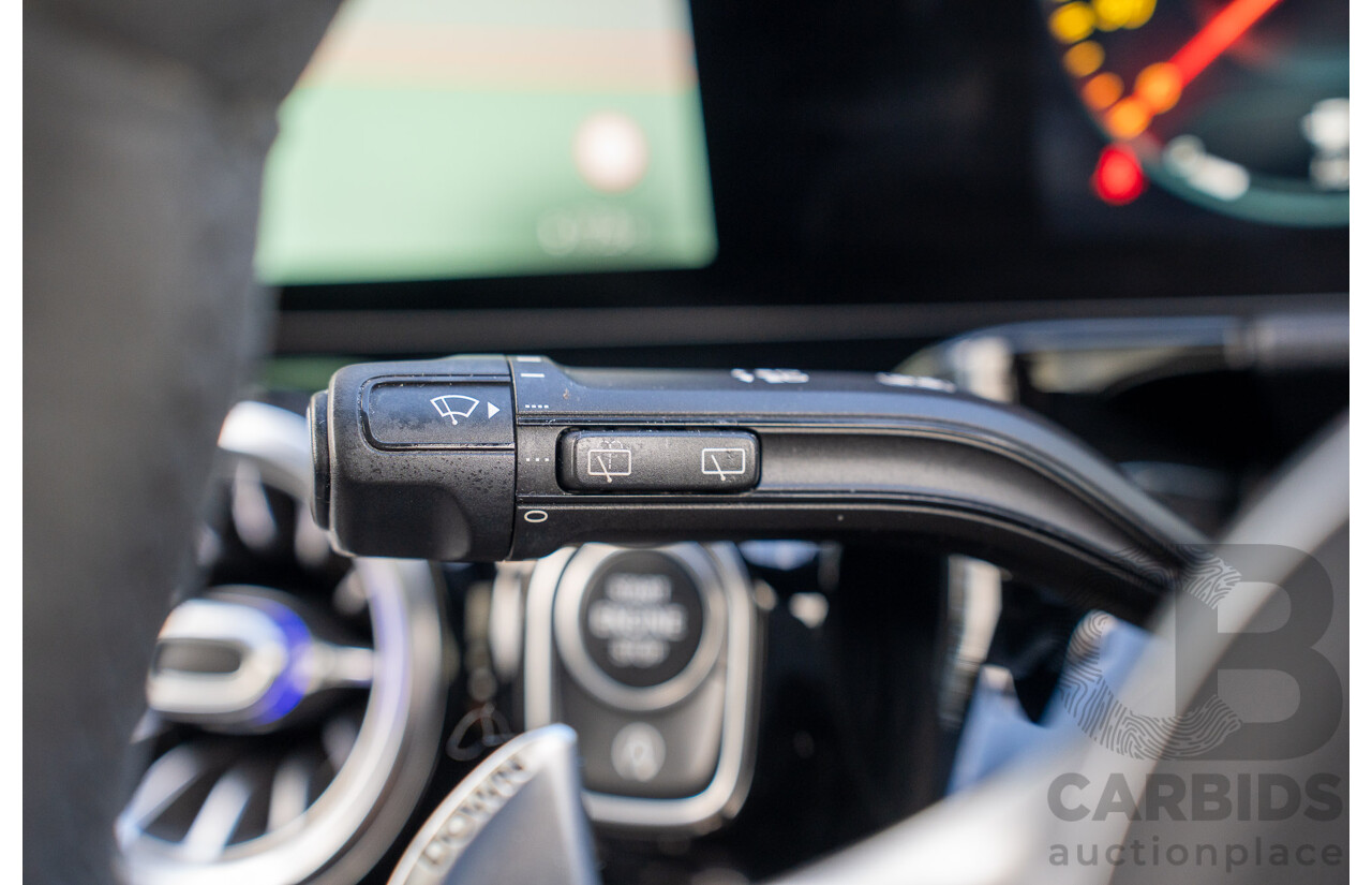 12/2020 Mercedes Benz GLA45 S AMG 4Matic+ (AWD) H247 MY21 4d Hatchback Cosmos Black Metallic Turbo 2.0L