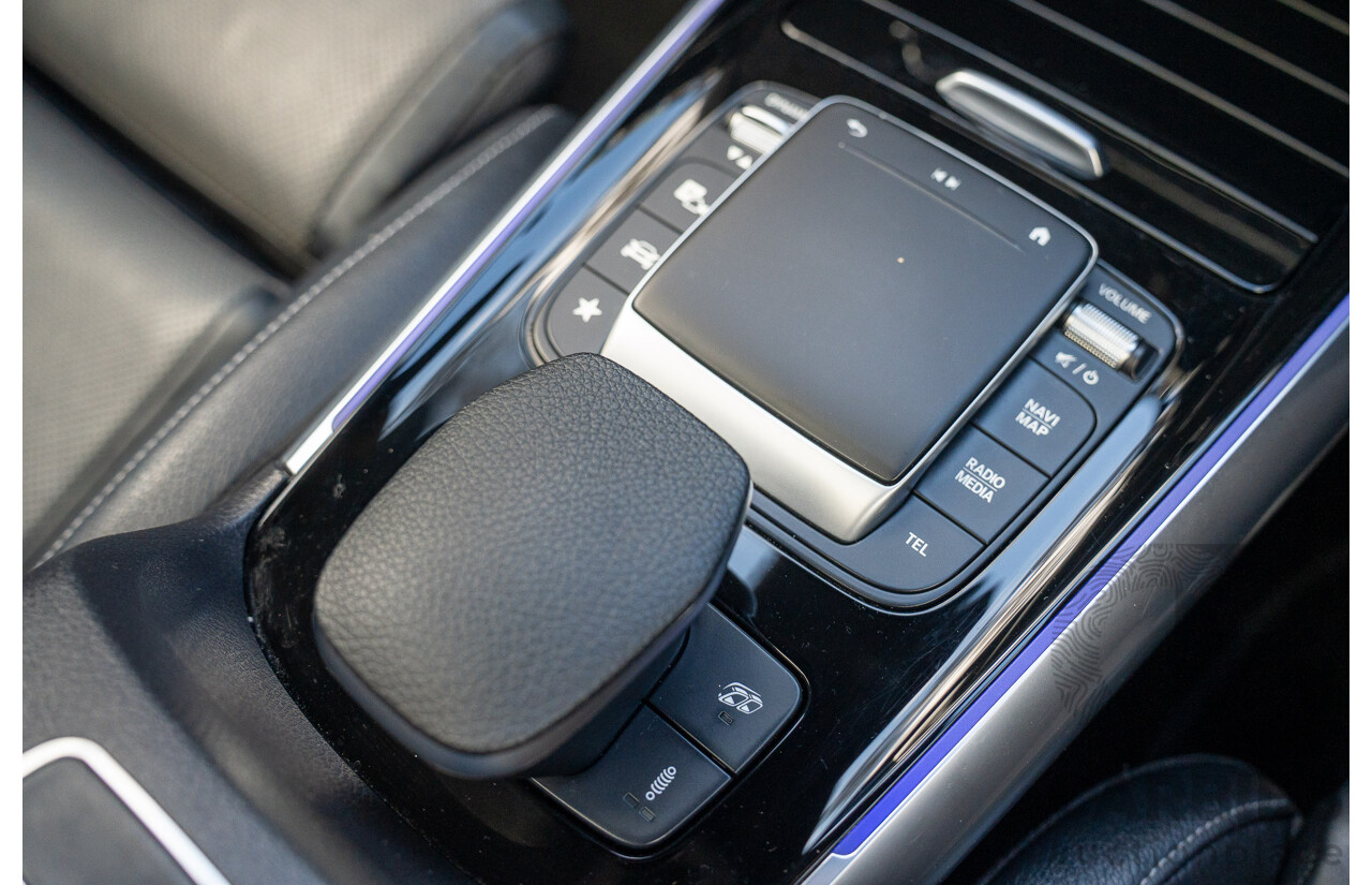 12/2020 Mercedes Benz GLA45 S AMG 4Matic+ (AWD) H247 MY21 4d Hatchback Cosmos Black Metallic Turbo 2.0L