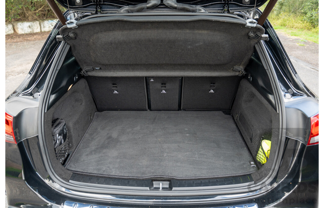 12/2020 Mercedes Benz GLA45 S AMG 4Matic+ (AWD) H247 MY21 4d Hatchback Cosmos Black Metallic Turbo 2.0L