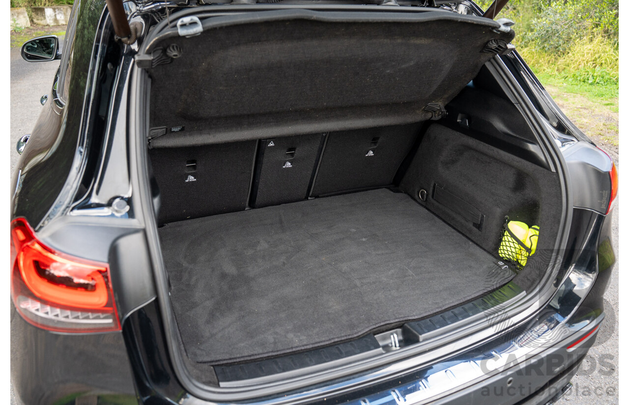 12/2020 Mercedes Benz GLA45 S AMG 4Matic+ (AWD) H247 MY21 4d Hatchback Cosmos Black Metallic Turbo 2.0L