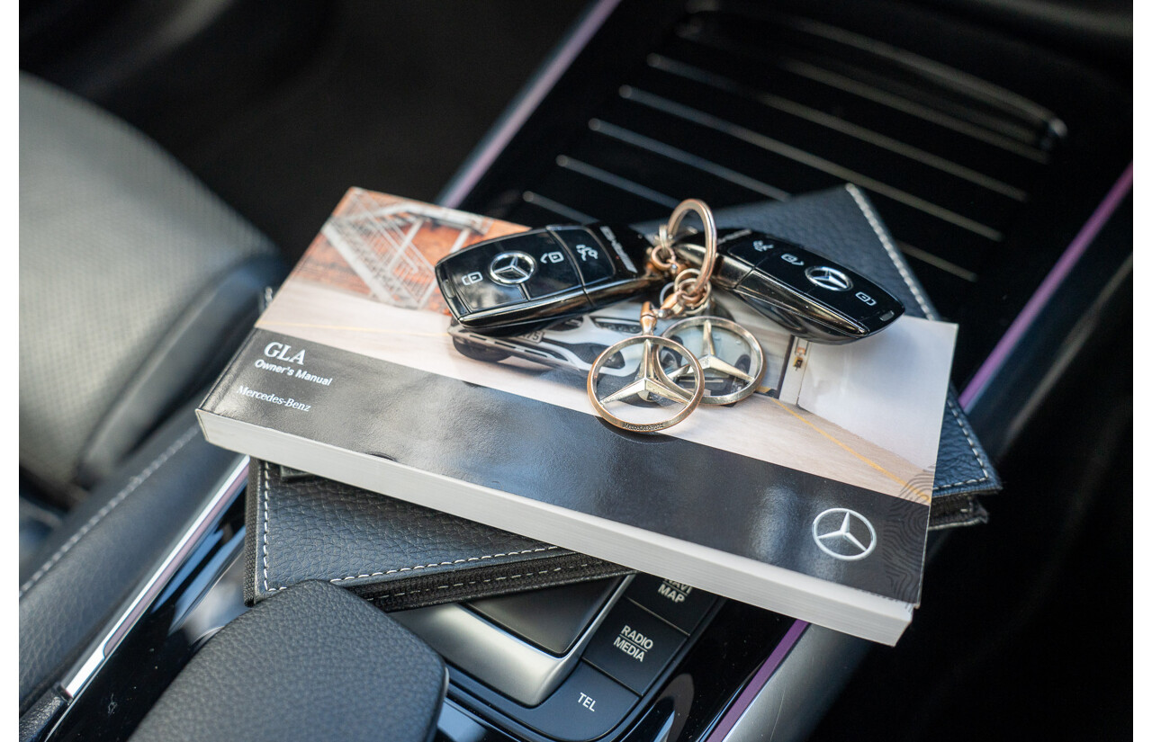 12/2020 Mercedes Benz GLA45 S AMG 4Matic+ (AWD) H247 MY21 4d Hatchback Cosmos Black Metallic Turbo 2.0L