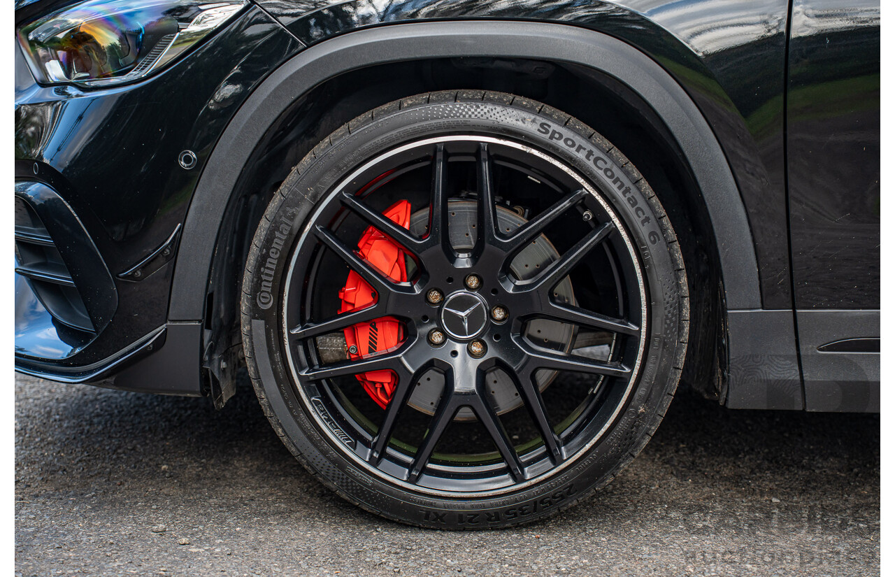 12/2020 Mercedes Benz GLA45 S AMG 4Matic+ (AWD) H247 MY21 4d Hatchback Cosmos Black Metallic Turbo 2.0L