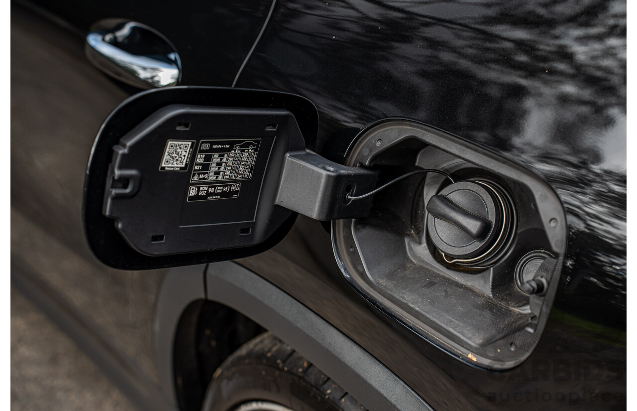 12/2020 Mercedes Benz GLA45 S AMG 4Matic+ (AWD) H247 MY21 4d Hatchback Cosmos Black Metallic Turbo 2.0L