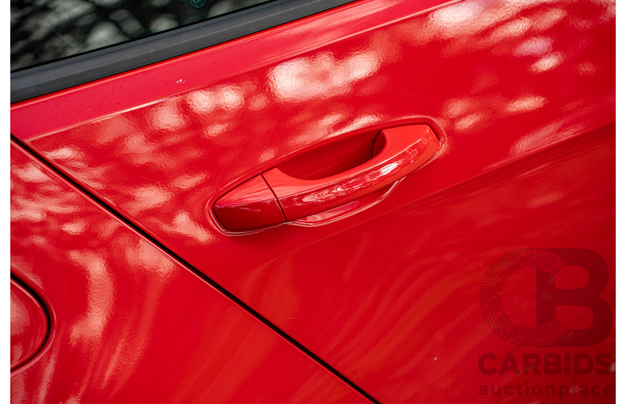 08/2016 Volkswagen Golf GTi 40 Years Mk7 MY16 4d Hatchback Tornado Red Turbo 2.0L