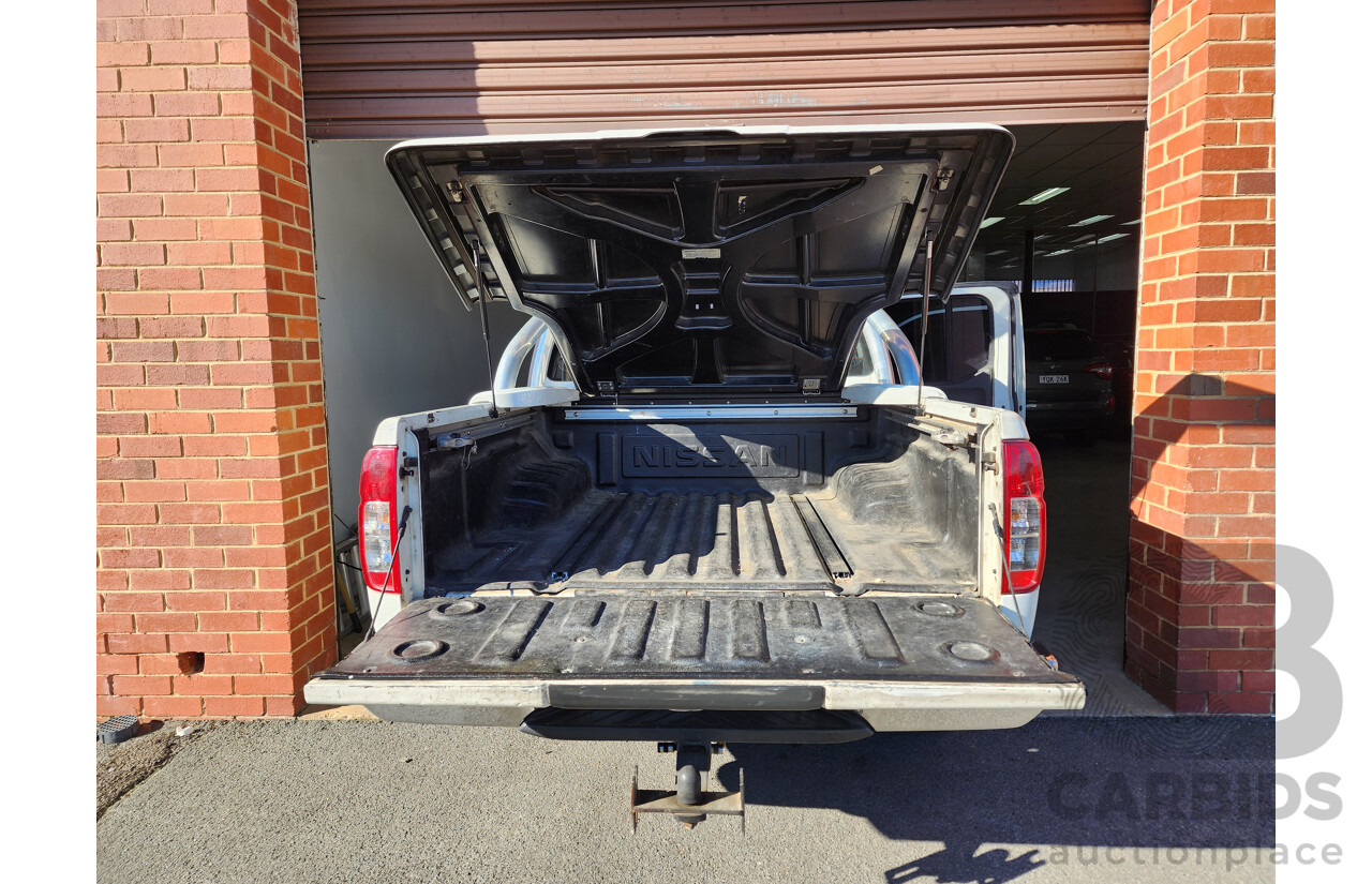11/2007 Nissan Navara ST-X (4x4) D40 Dual Cab P/Up White 2.5L