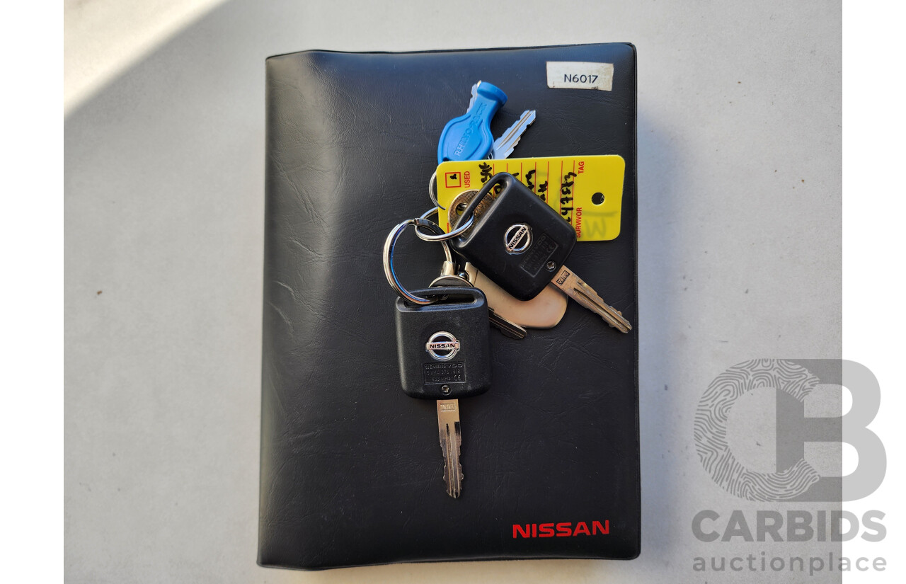 11/2007 Nissan Navara ST-X (4x4) D40 Dual Cab P/Up White 2.5L