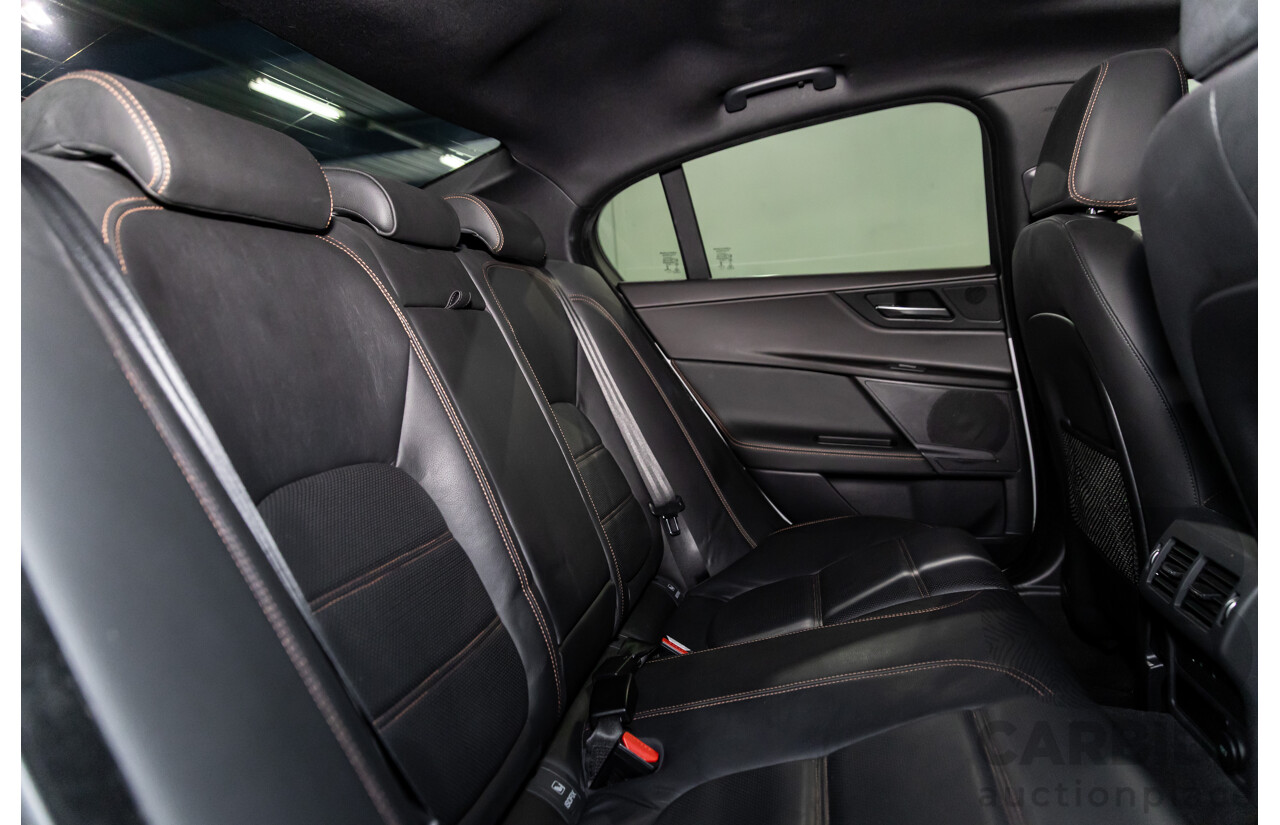 8/2015 Jaguar XE 20d R-Sport 4d Sedan Glacier White Metallic Turbo Diesel 2.0L