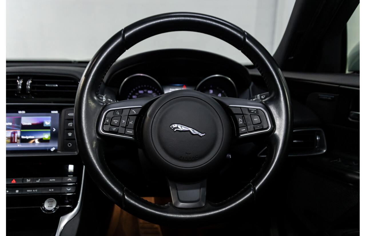 8/2015 Jaguar XE 20d R-Sport 4d Sedan Glacier White Metallic Turbo Diesel 2.0L