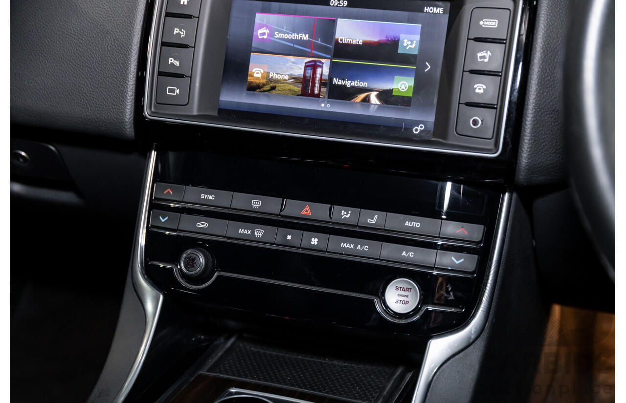 8/2015 Jaguar XE 20d R-Sport 4d Sedan Glacier White Metallic Turbo Diesel 2.0L