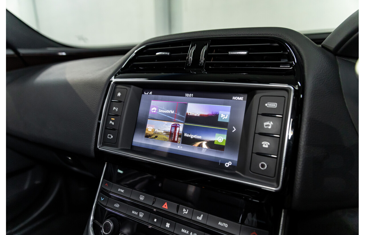 8/2015 Jaguar XE 20d R-Sport 4d Sedan Glacier White Metallic Turbo Diesel 2.0L