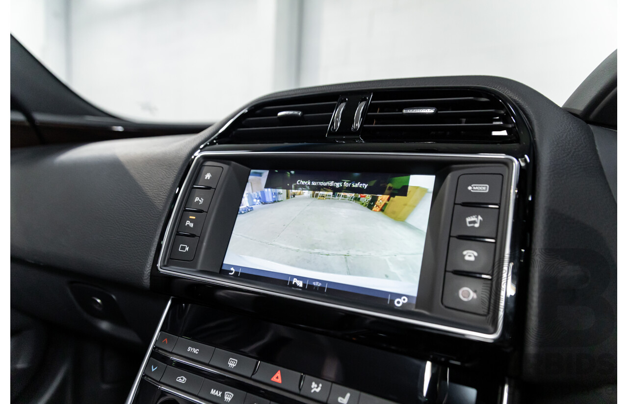 8/2015 Jaguar XE 20d R-Sport 4d Sedan Glacier White Metallic Turbo Diesel 2.0L