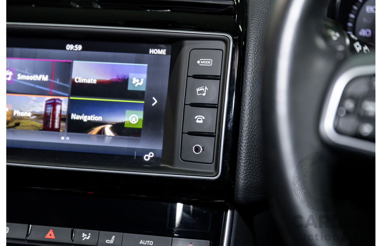 8/2015 Jaguar XE 20d R-Sport 4d Sedan Glacier White Metallic Turbo Diesel 2.0L